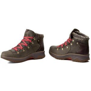 Merrell Women's Brown Eventyr Bluff Grain Leather Ankle Hiking Boots Size 8